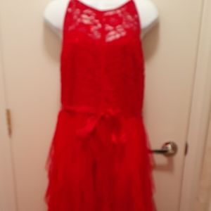 Red prom/formal dress